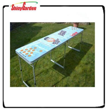 outdoor folding beer table camping table